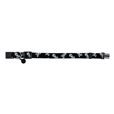 Trixie Skull Pattern Kitten Collar Adjustable Safety Buckle