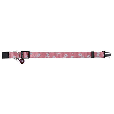 Trixie Skull Pattern Kitten Collar Adjustable Safety Buckle