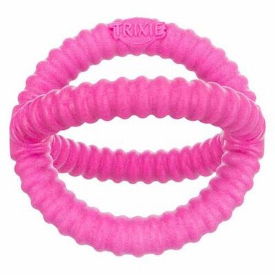 Trixie Floating Thermoplastic Dog Toy Durable Water Fetch 14cm