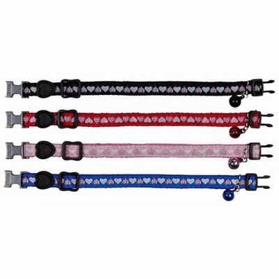 Trixie Adjustable Cat Collar with Bell for Safety 1pc