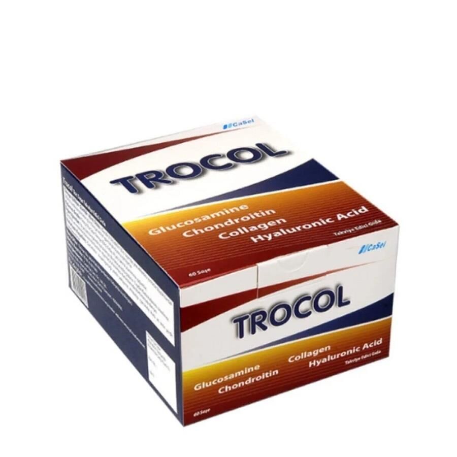 Casel Ilac Trocol Glucosamine & Chondroitin Supplement 60 Sachets