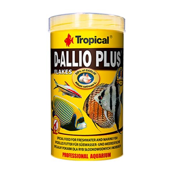 Tropical D-Allio Plus Garlic Flakes for Daily Feeding 20g
