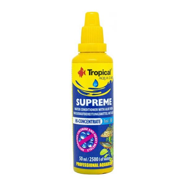 Tropical Supreme Aquarium Water Conditioner with Aloe Vera 30 ml
