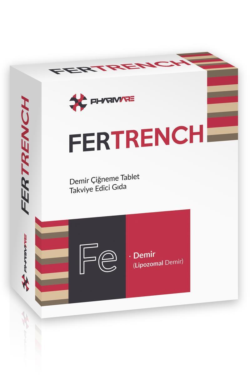 Fertrench Fertility Supplement for Conception Support - 60 Tablets, Dietary Supplement for - Vitamin & Supplement