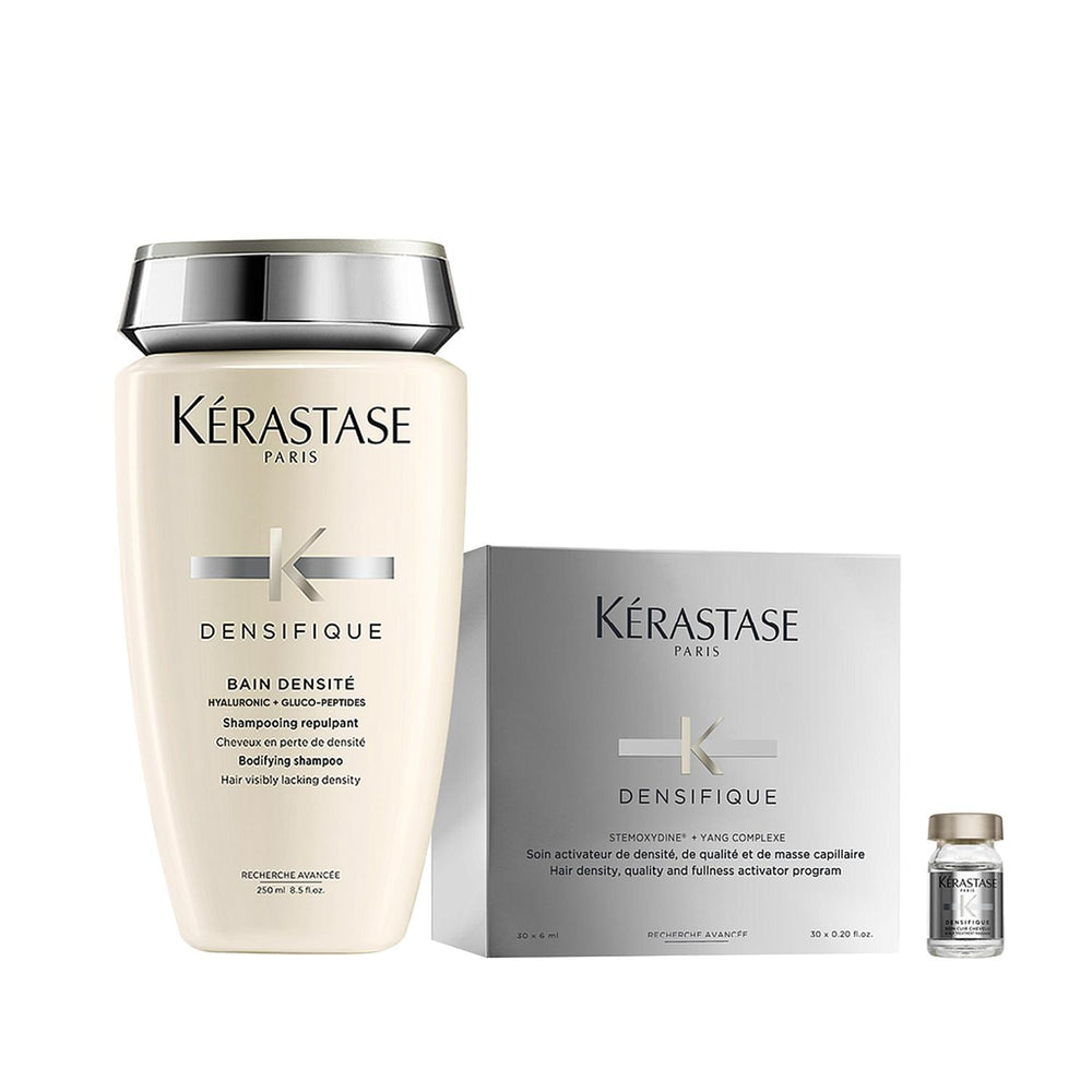 Kerastase Densifique Hair Densification Treatment Kit with 30x6 ml Ampoules & 250 ml Densifying Shampoo - Shampoo