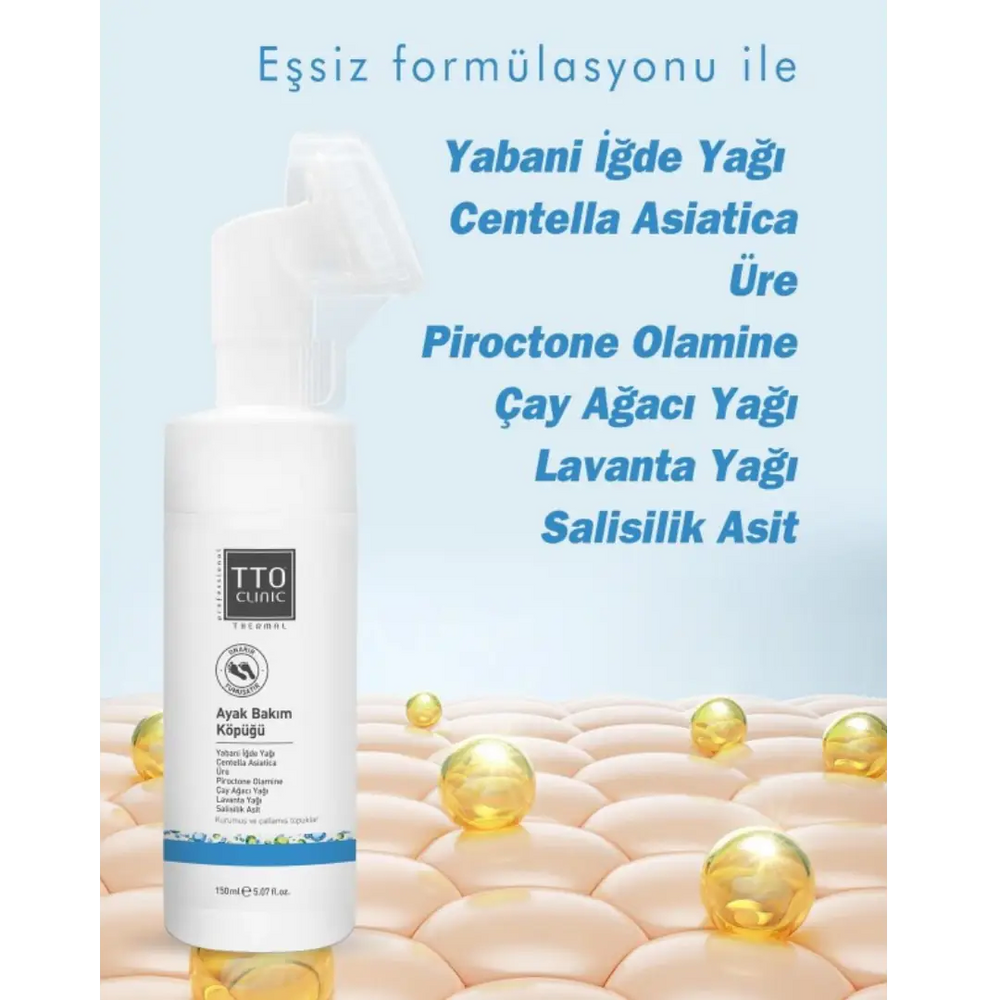 TTO Clinic Foot Care Foam for Dry Skin 150 ml