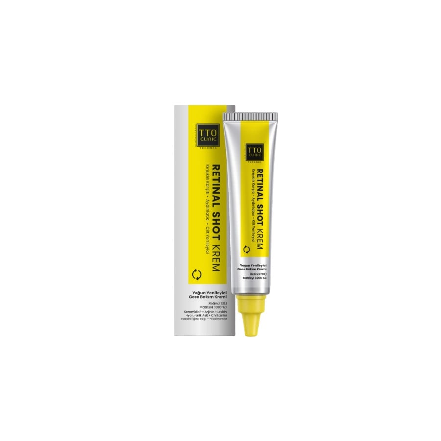 TTO Thermal Clinic Retinal Shot Cream for Smoothing Skin 15 ml