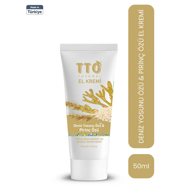 TTO Seaweed & Rice Extract Hand Cream for Brightening 50 ml