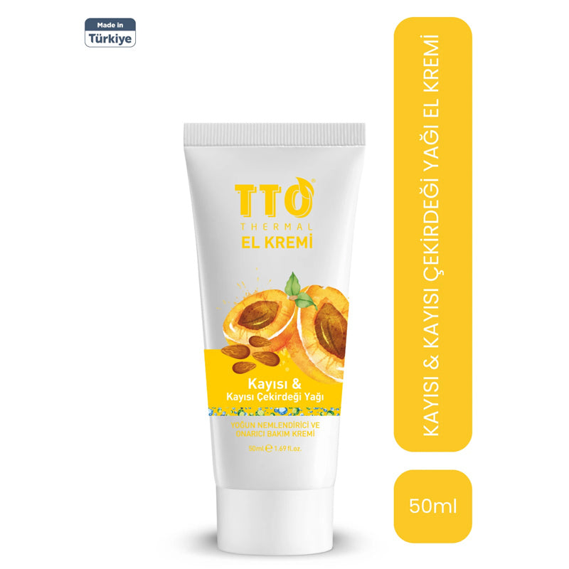 TTO Apricot & Apricot Kernel Oil Hand Cream for Soft Skin 50 ml