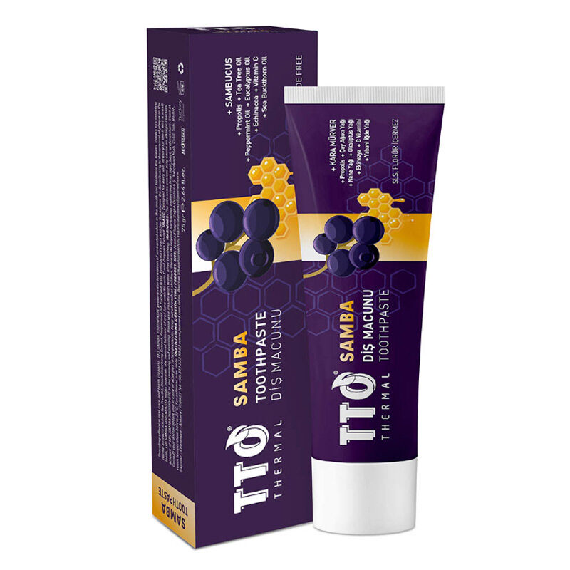 TTO Samba Fresh Breath Toothpaste with Tea Tree 75g