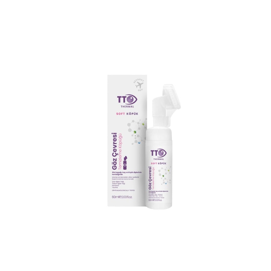 TTO Thermal Soft Eye Contour Cleansing Foam for Sensitive Skin 60 ml