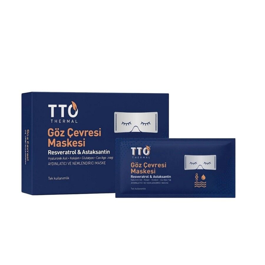 TTO Thermal Eye Contour Mask Soothing Hydration 12 Count