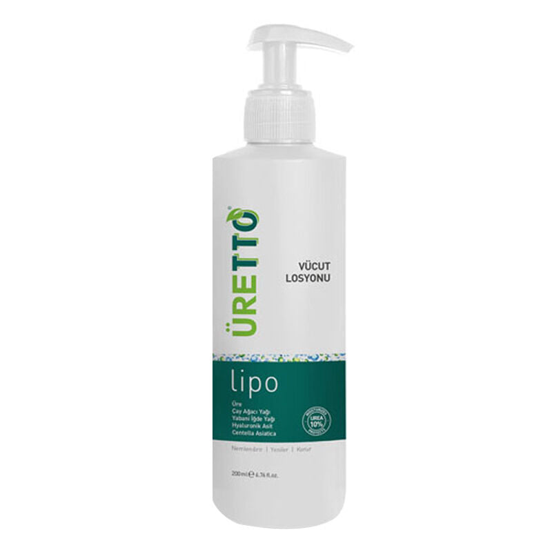 TTO Uretto Lipo Body Lotion with Tea Tree Oil 200 ml