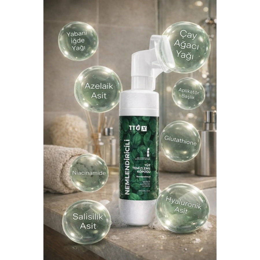 Tto X Moisturizing Face Cleansing Foam for Soft Skin 200 ml