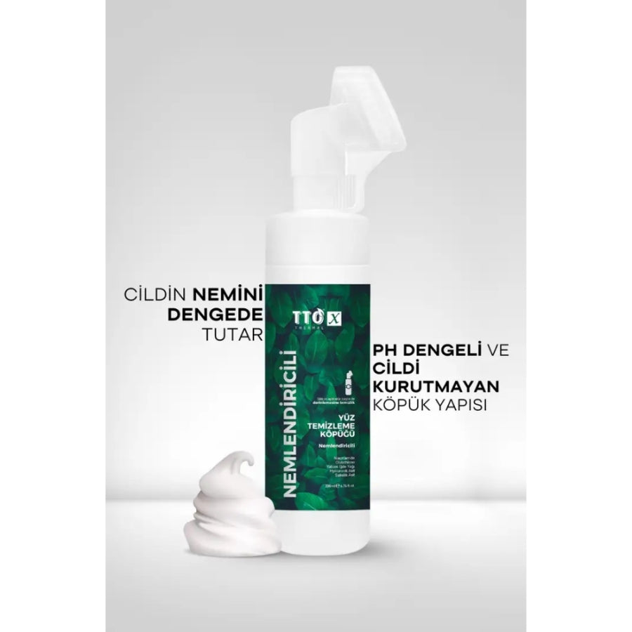 Tto X Moisturizing Face Cleansing Foam for Soft Skin 200 ml