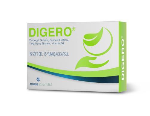 Digero Turmeric Supplement Capsules - Anti-Inflammatory Support, Natural Wellness Product, 15 Count - Vitamin & Supplement