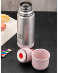 Cooker Stainless Steel Thermos 300ml - Keeps Drinks Hot/Cold for 24 Hours, Double-Walled Insulated Flask Cooker 300ml Stainless Steel Thermos - 24 Hour Temperature Control stainless steel thermos, insulated flask, double-walled thermos, portable beverage container, thermal mug, outdoor gear, eco-friendly products, office essentials, camping accessories, hiking gear
