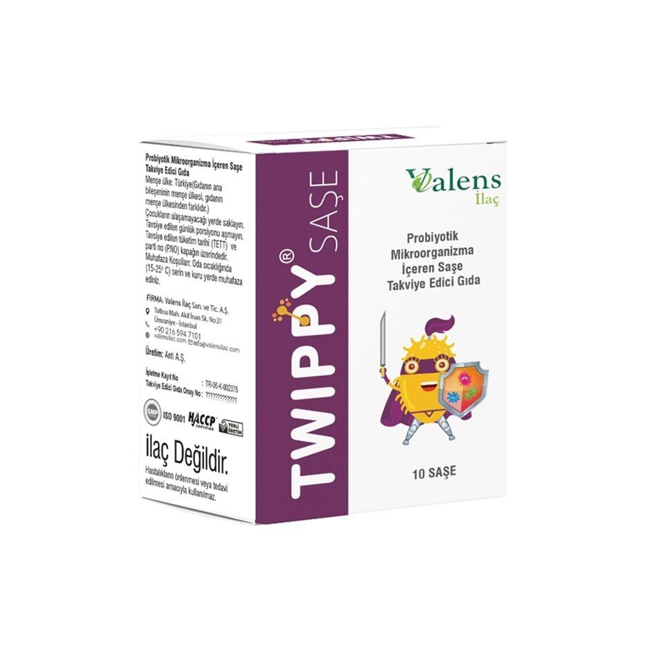 Valens Twippy Probiotic Supplement with Inulin 10 Sachets
