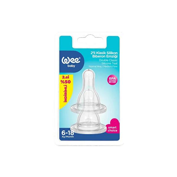 Wee Baby Baby Pacifier - Natural Feeding Solution for Newborns (0-6 Months) - Comfort Pacifier, Sold in Pairs Wee Baby Pacifier for Newborns - Natural Feeding Solution baby pacifier, natural feeding, newborn pacifier, 0-6 month baby products, comfort pacifier, infant care, baby feeding, newborn essentials, parenting essentials