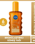 Nivea Sun Bronzing Body Oil for Deep Tan 200 ml