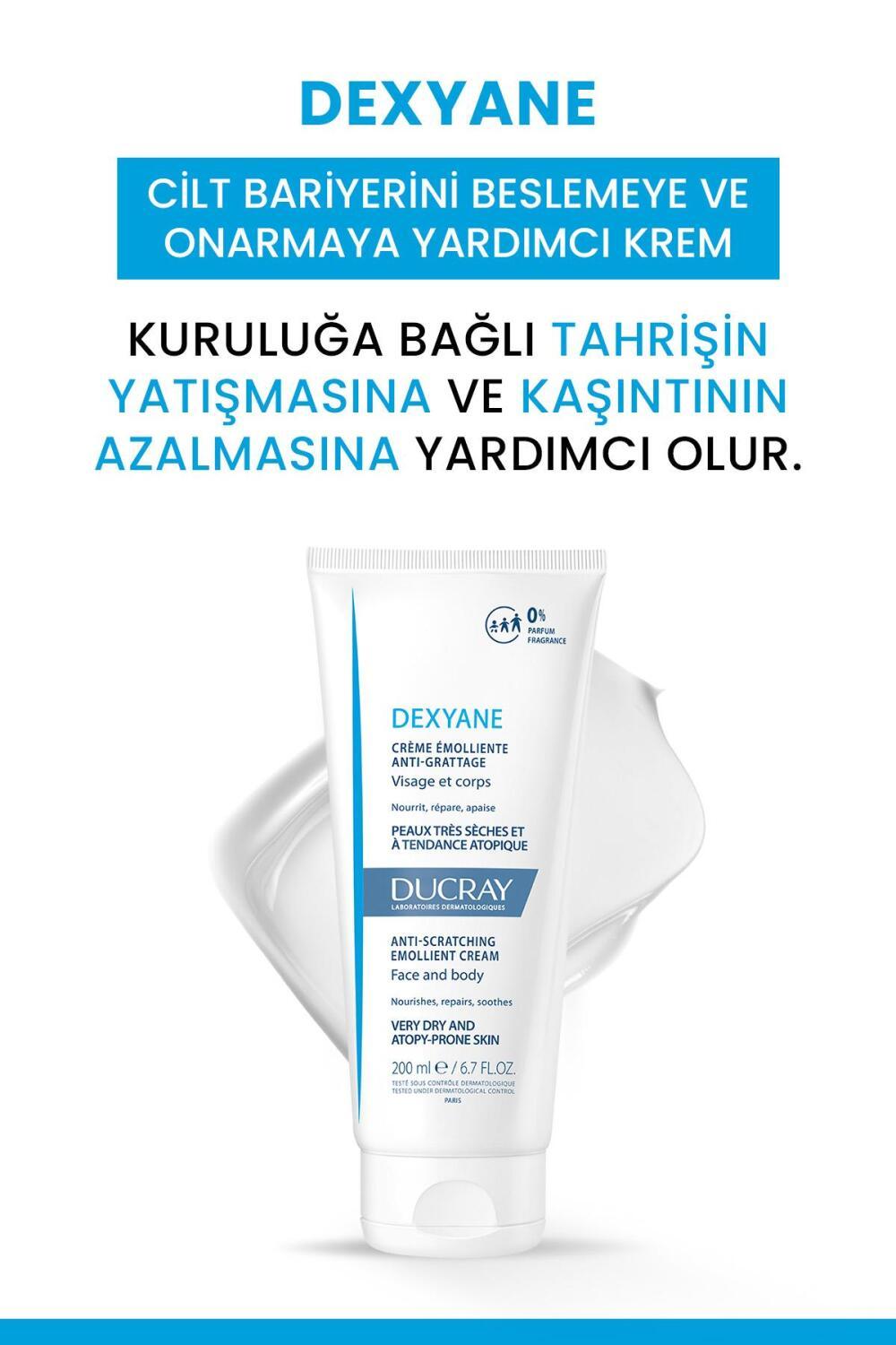 Ducray Dexyane Emollient Cream 200ml - Anti-Itch Moisturizer for Dry, Atopic Skin - image 6