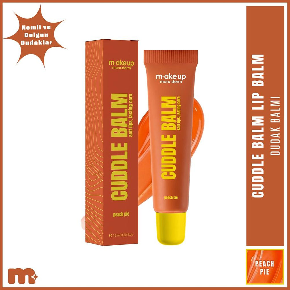 Maruderm Make Up Cuddle Balm Peach Pie Lip Balm 15ml