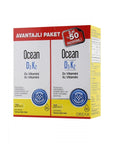 Ocean Vitamin D3 Supplement D3K2 Drops 20ml - Liquid Vitamin D3 for Bone and Cardiovascular Health - Vitamin & Supplement