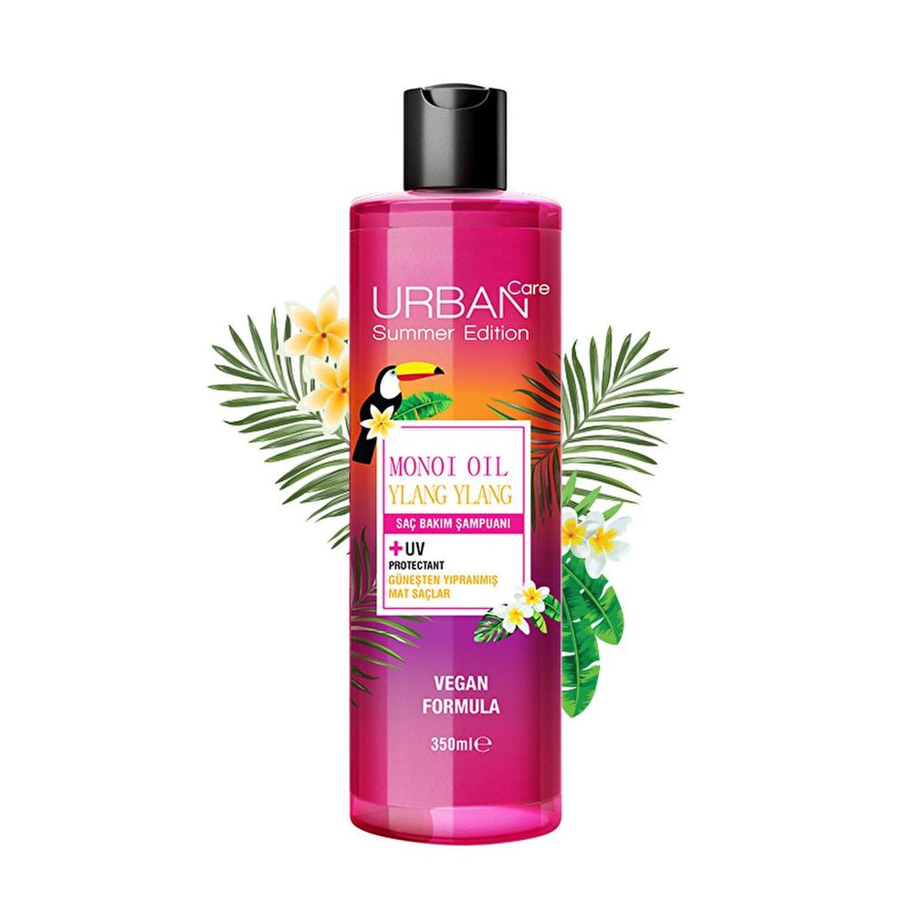 Urban Care Monoi & Ylang Ylang Shampoo for Dull Sun-Damaged Hair 350ml