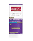 Bioblas Anti-Hair Loss Shampoo with Procyanidin and Biotin - 360ml Natural Hair Care for Stress-Related Hair Loss Bioblas Anti-Hair Loss Shampoo - Natural Hair Care anti-hair loss shampoo, natural hair care products, herbal shampoo for hair loss, shampoo with Procyanidin and Biotin, stress relief hair care, hair loss solution, natural shampoo, Biotin shampoo, Procyanidin hair care, hair nourishment, scalp care, healthy hair growth, stress-related hair loss