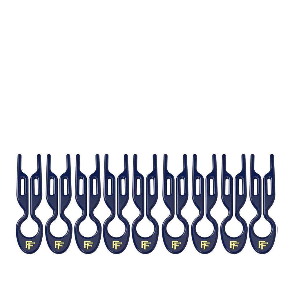 Fiona Franchimon No. 1 Hairpin Royal Blue Styling Tool 9 Count