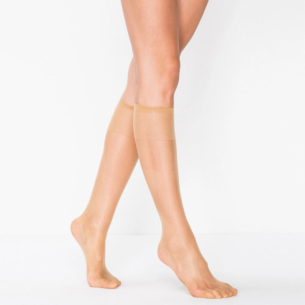 Penti Fit 15 Sheer Trouser Socks in Nude - One Size