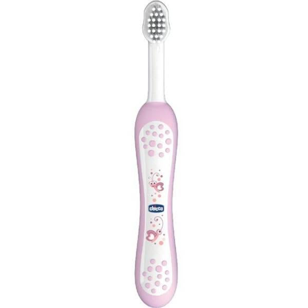 Chicco Baby Toothbrush Soft-Bristled for Infants 6 Months+ - Gentle Oral Care for Sensitive Mouths Chicco Baby Toothbrush for Infants 6M+ - Soft & Gentle baby toothbrush, Chicco toothbrush, soft-bristled toothbrush for infants, baby oral care, gentle toothbrush for babies, infant oral hygiene, baby dental care, soft-bristled baby toothbrush, Chicco baby products, baby care essentials