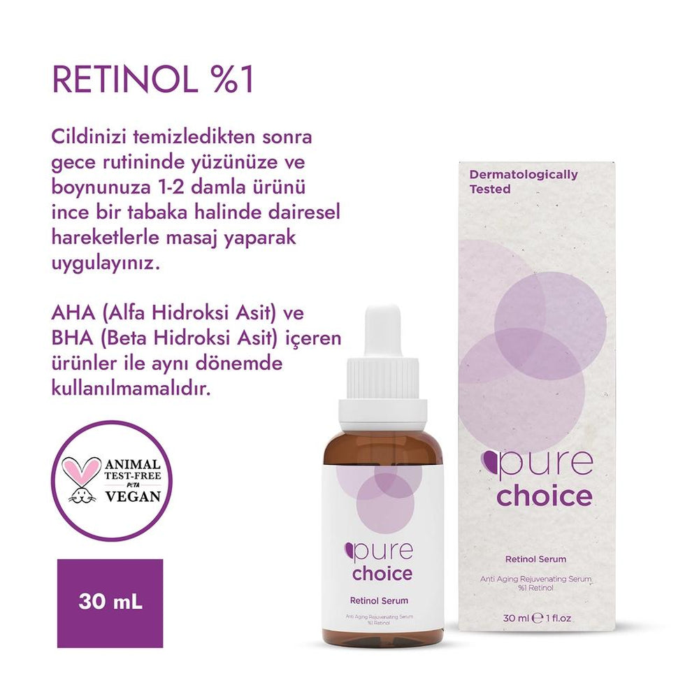 Pure Choice Retinol Serum for Fine Lines 30 ml