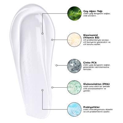 Cream Co. Tea Tree Balance Jelly Cleanser - Gentle Vegan Skincare for Balanced Skin - view 4