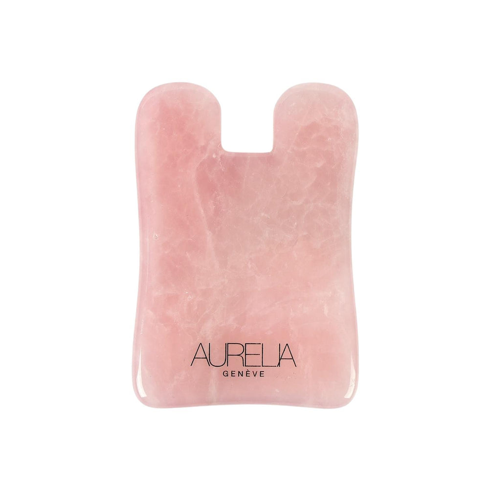 Aurelia Geneve Rose Quartz Gua Sha Facial Massage Tool