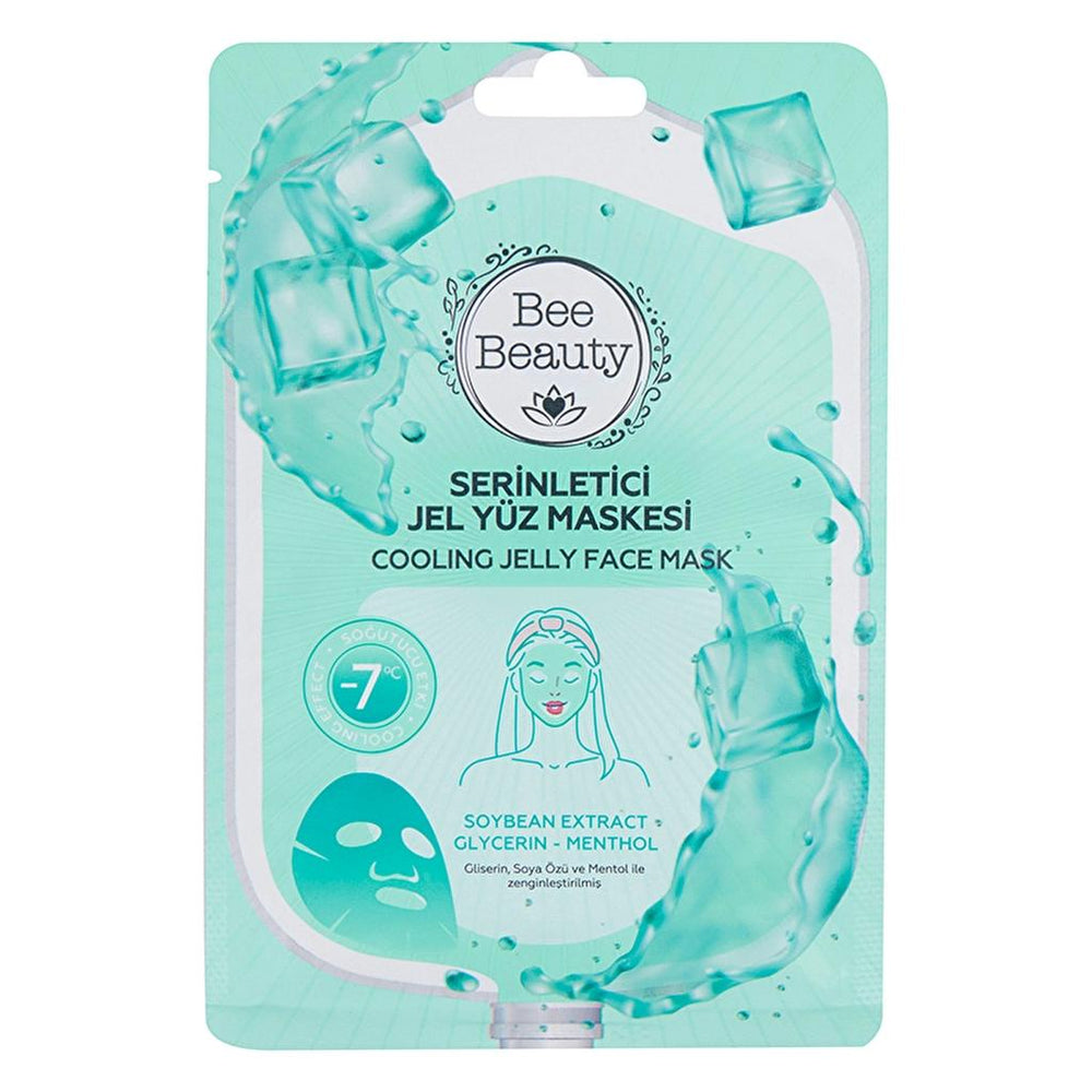 Bee Beauty Cooling Gel Face Mask for Refreshing Hydration 20 ml