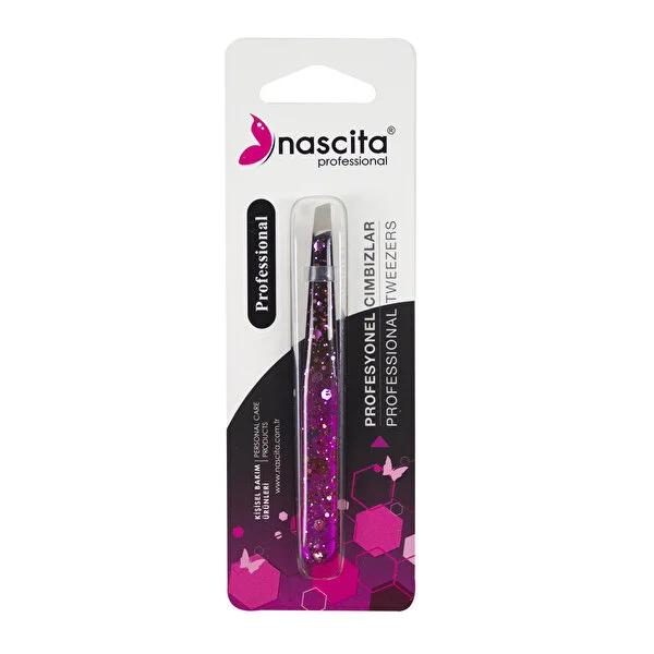 Nascita Precision Slanted Eyebrow Tweezers for Women & Men - High-Quality Grooming Tool for Eyebrow Shaping & Facial Hair Removal Nascita Eyebrow Tweezers - Precision Slanted for Women & Men eyebrow tweezers, slanted tweezers, precision tweezers, facial hair removal, grooming tools, personal care, beauty tools, eyebrow shaping, hair removal, Nascita, precision grooming, beauty essentials, personal grooming, women's grooming, men's grooming