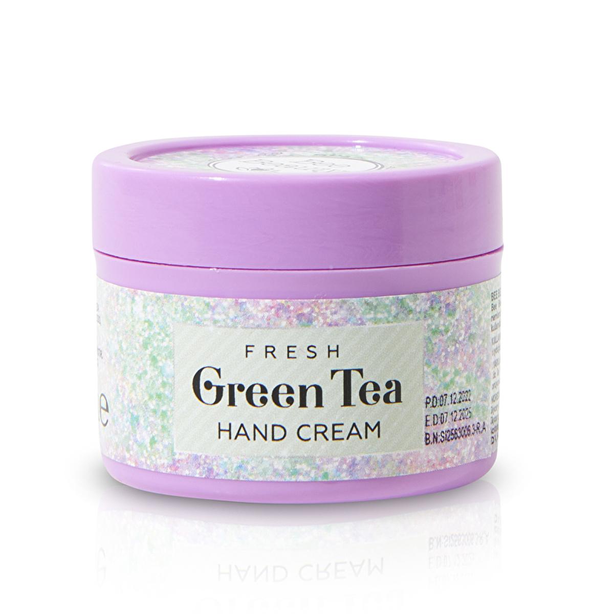 Bee Beauty Fresh Green Tea Hand Cream - Moisturizing, Fast Absorbing, Non-Greasy - Softens Dry Skin & Leaves a Silky Touch! Bee Beauty Green Tea Hand Cream: Moisturizing & Fast Absorbing hand cream, moisturizing hand cream, softening hand cream, fast absorbing hand cream, non-greasy hand cream, green tea hand cream, Bee Beauty hand cream, dry skin hand cream, hand lotion, skincare, moisturizer, hand care, beauty, personal care, hydrating hand cream, green tea, refreshing, silky touch, non-sticky, quick abso