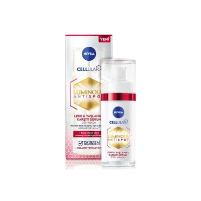 nivea-cellular-luminous630-antispot-serum-30ml, nivea-antispot-serum-bottle, nivea-cellular-luminous-serum-on-skin Nivea Cellular Luminous630 Antispot Serum - Anti-Aging | 30 ml Nivea Cellular Luminous630 Serum - Antispot & Anti-Aging nivea, antispot-serum, anti-aging, skincare, dark-spots, serum, skincare-routine, anti-wrinkle, brightening, ai-generated