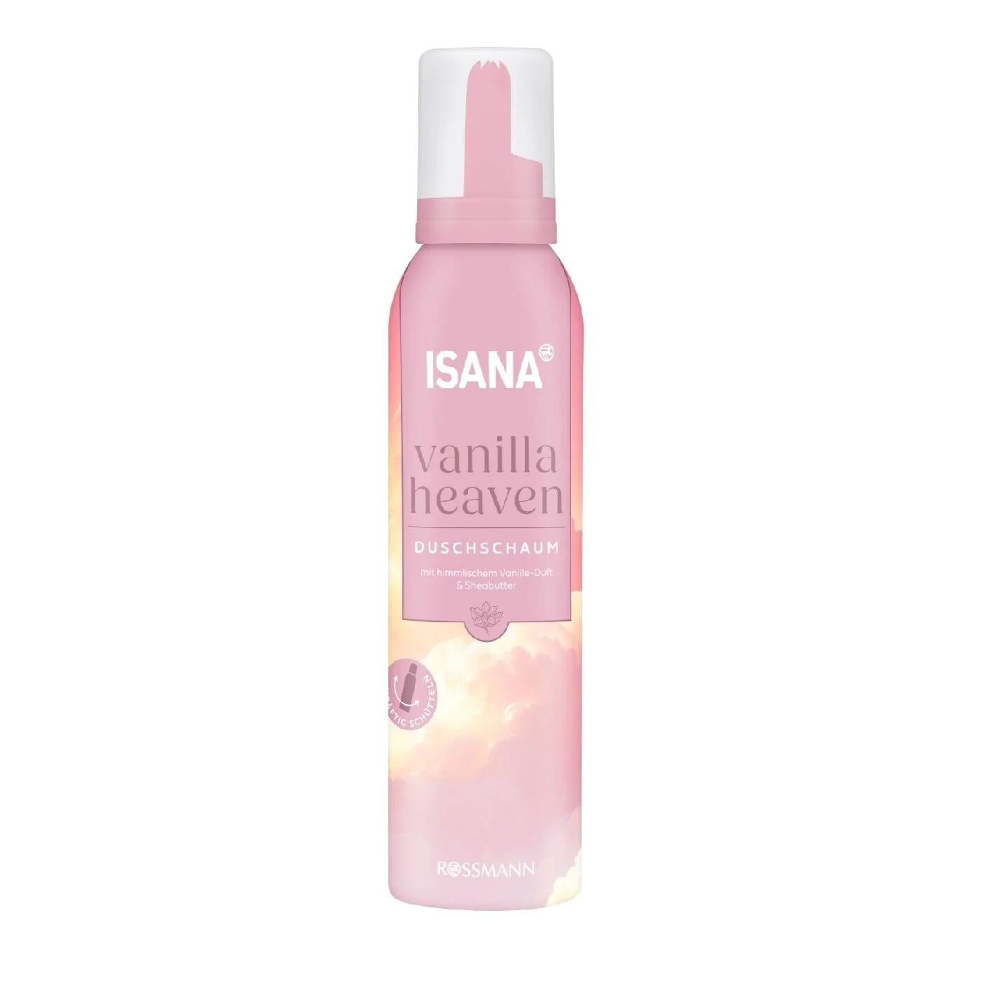 Isana Vanilla Heaven Shower Foam for Soft Skin 200 ml