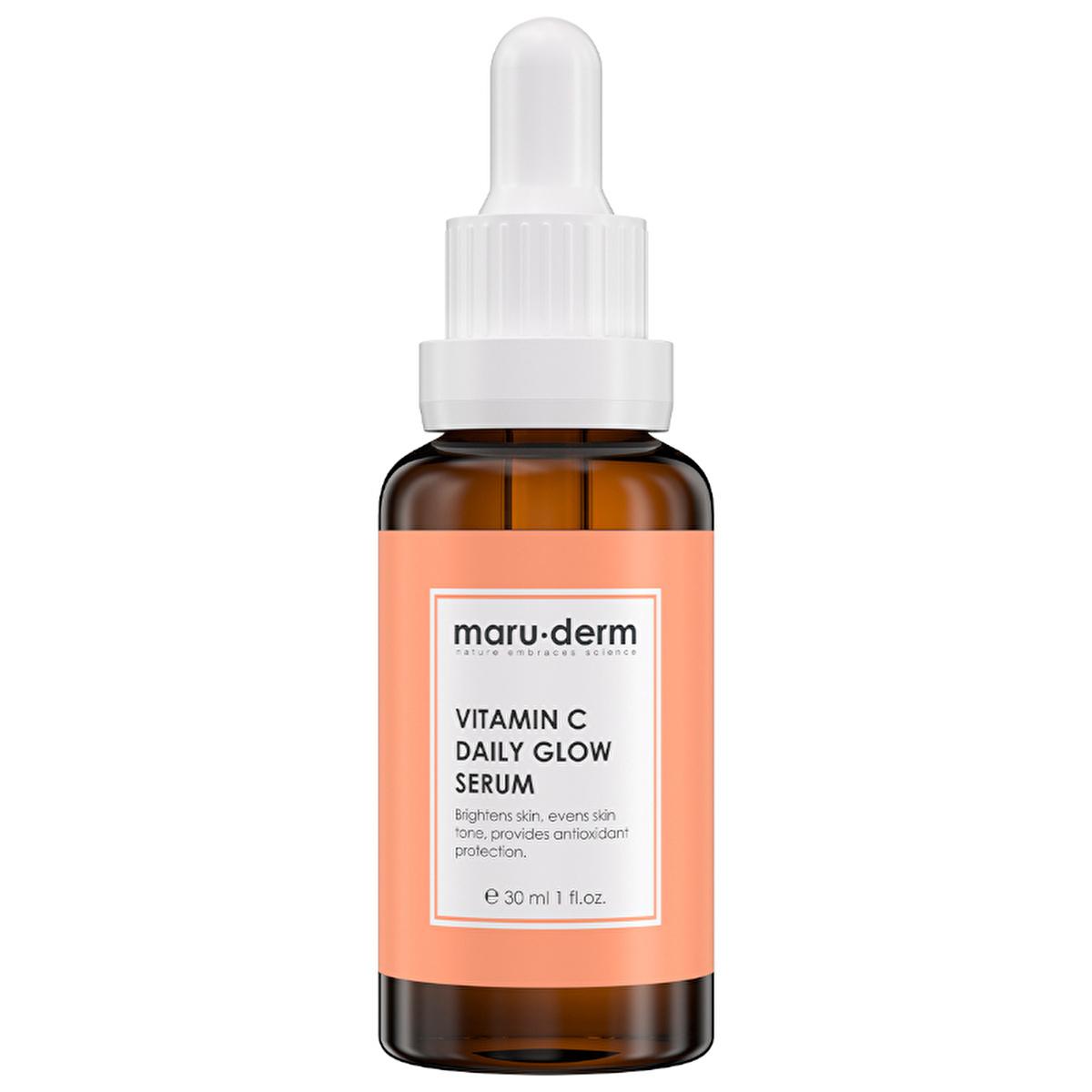 Maruderm Vitamin C & Peptide Brightening Facial Serum: Anti-Aging, Radiance & Smooth Skin - Paraben & Fragrance-Free, 1 fl oz Maruderm Vitamin C & Peptide Serum | Brighten & Smooth Skin Vitamin C serum, Peptide serum, Brightening serum, Anti-aging serum, Paraben free serum, Fragrance free serum, Maruderm serum, Skin brightening serum, Facial serum, Niacinamide serum, Vitamin C, Peptides, Niacinamide, Skin Radiance, Even Skin Tone, Wrinkle Reduction, Collagen Production, Pore Minimizer, Sensitive Skin, Skinc