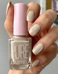 Pastel Pure Nail Polish 617 - Trendy, Toxic-Free Cosmetics for Health-Conscious Beauty Lovers Pastel Pure Nail Polish 617 - Toxic-Free & Trendy Pastel Nail Polish, Toxic-Free Cosmetics, Clean Beauty Nail Products, Trendy Nail Colors, Three-Free Nail Polish, Nail Care, Beauty Products, Health-Conscious Beauty, Cosmetics, Nail Decoration, Pastel Colors, Pure Series, Cleaner Beauty, Natural Cosmetics