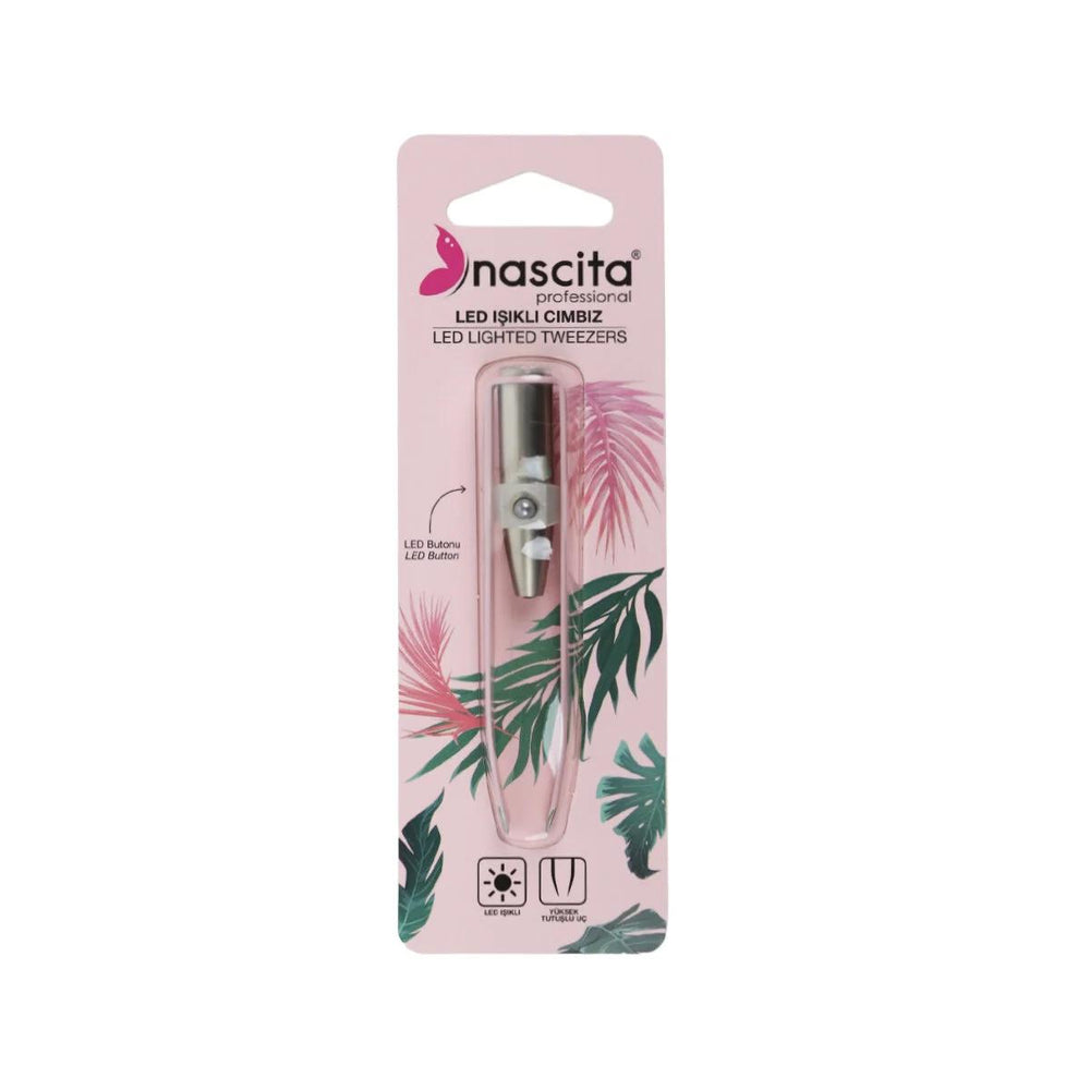 Nascita Lighted Tweezers for Precision Grooming 1 Count
