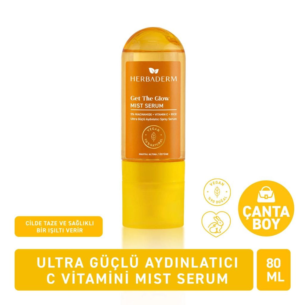 Herbaderm Ultra Brightening Spray Serum for Radiant Skin 80 ml