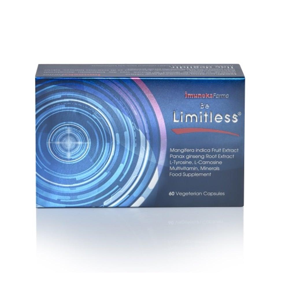 İmuneks Farma Be Limitless Dietary Supplement Capsules for Energy & Cognitive Support İmuneks Farma Be Limitless - Energy & Cognitive Support Supplement Dietary Supplement, Herbal Extracts, Multivitamin, Energy and Cognitive Support, Natural Wellness Products, Health Supplements, Vitamin and Mineral Supplements, Cognitive Function, Antioxidant Support, Energy Boost, İmuneks Farma, Be Limitless, Dietary Support, Nutritional Supplements