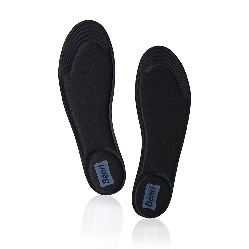 Benri Memory Foam Insoles for Women - Comfortable, Customizable, Breathable Foot Support (Sizes 36-40) - Foot Cream
