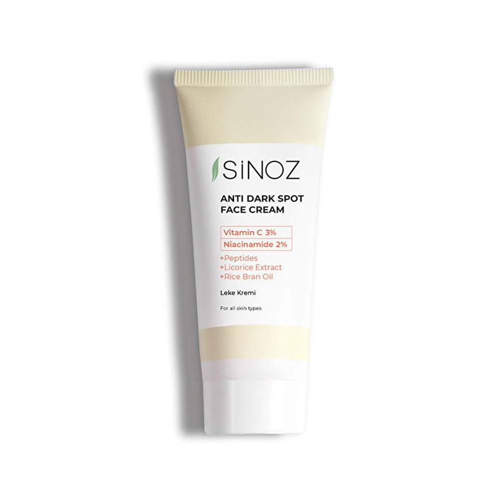 Sinoz: Advanced Skin Lightening Cream - Vitamin C & Niacinamide Dark Spot Corrector, Blemish Removal Skin Tone Evening, Radiant Complexion, 1.35 fl oz Sinoz Skin Lightening Cream - Dark Spot Corrector, Radiant Skin Sinoz Leke Kremi, skin lightening cream, blemish removal cream, skin tone evening cream, Vitamin C cream for dark spots, Niacinamide cream for hyperpigmentation, anti-blemish cream, skin brightening cream, dark spot corrector, dark spot removal, hyperpigmentation treatment, even skin tone, radian