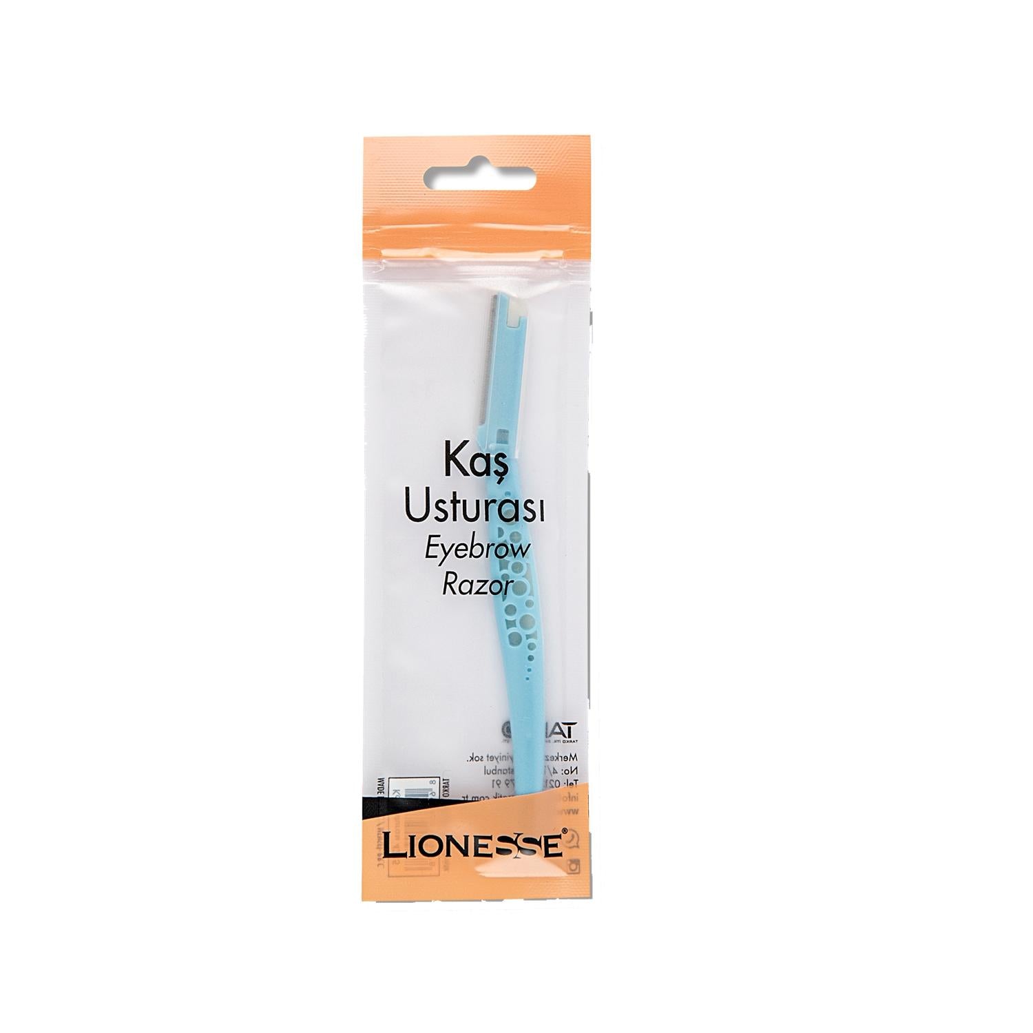 Lionesse Eyebrow Razor 4215 - Precise Grooming Tool for Shaping Eyebrows Lionesse Eyebrow Razor 4215 - Precise Grooming Tool Eyebrow Razor, Grooming Tool, Beauty Product, Personal Care, Lionesse Kaş Usturası 4215, Eyebrow Grooming, Precision Shaping, Safe Grooming, Durable, Portable, Compact Design, Beauty Essentials, Personal Grooming