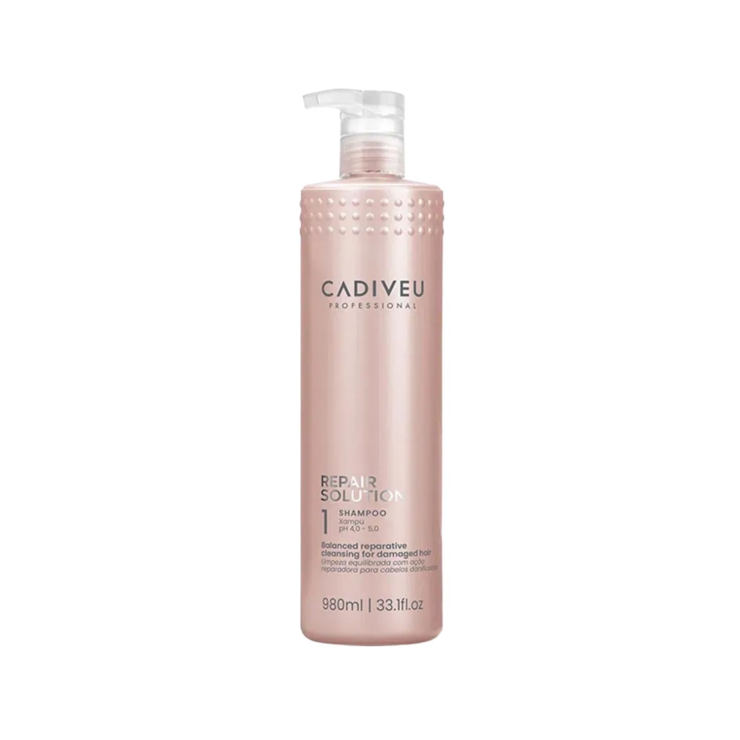 Cadiveu Repair Solution Şampuan 980ml - Large Capacity Hair Repair Shampoo for Damaged Hair Cadiveu Repair Shampoo 980ml - Best for Damaged Hair Cadiveu Repair Solution Şampuan, 980 ml shampoo, Hair repair shampoo, Cadiveu hair care, Large capacity shampoo, hair care products, damaged hair repair, hair repair solution, shampoo for damaged hair, Cadiveu shampoo, repair shampoo, large quantity shampoo