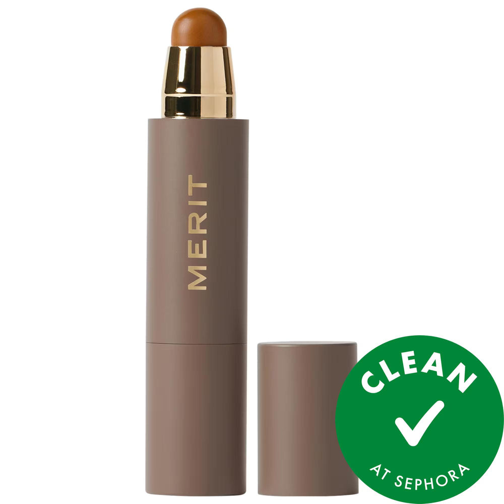 MERIT The Minimalist Perfecting Complexion Foundation and Concealer Stick: Natural Coverage, Buildable, Cruelty-Free Foundation for Acne Prone Skin MERIT Minimalist Foundation Stick: Natural Coverage & Concealer foundation stick, concealer stick, minimalist foundation, natural coverage foundation, buildable concealer, cruelty-free foundation, gluten-free concealer, lightweight foundation, complexion stick, foundation for acne prone skin, foundation, concealer, minimalist makeup, natural makeup, buildable co